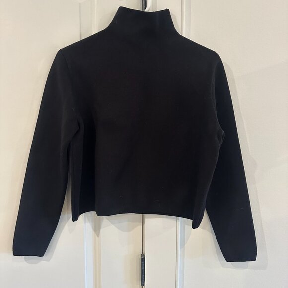 & Other Stories cropped relaxed fit turtleneck Small New Without Tags - Picture 2 of 7